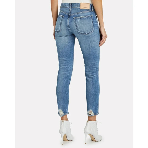 MOUSSY VINTAGE Comfort Velma Skinny Denim Jeans Blue Size 24 - Picture 3 of 8